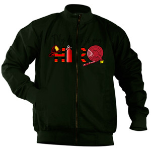 Jaket Bomber My Daddy is My Hero