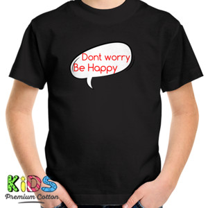 Kaos Kaos pria yarn and sprindle Dont worry be happy