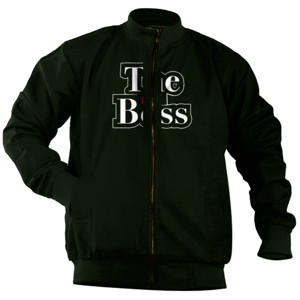 Jaket Bomber Kaos The Real Boss