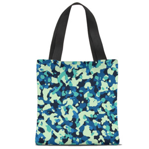 Tas Tote Fullprint Blue Soldier