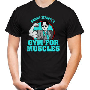 Kaos Dwight Schrute's Gym for Muscles