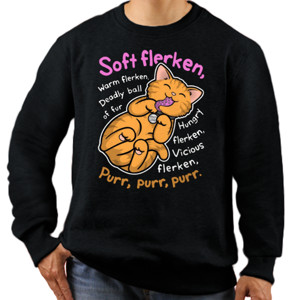 Jaket Sweater Soft Flerken