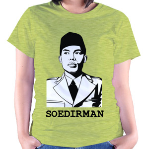 Kaos Soedirman 00 White