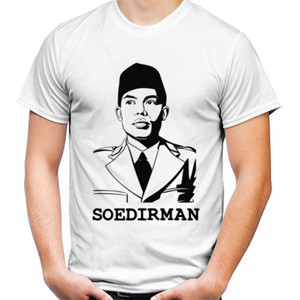 Kaos Soedirman 00 White