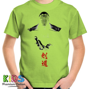 Kaos Kendo Negative Silhouette 2 