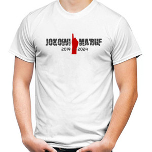 Kaos Jokowi Ma'ruf 2019 - 2024 (custom)