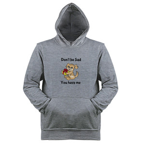Jaket Hoodie Teman dikala Sedih
