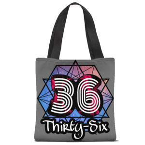 Tas Tote Fullprint THIRTY-SIX