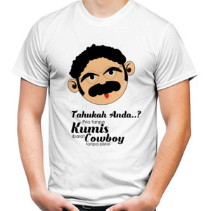 Kaos DEKA - PRIA TANPA KUMIS