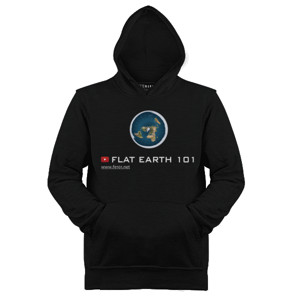 Jaket Hoodie Kaos Flat Earth 101