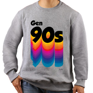 Jaket Sweater Kaos Pria Gen 90 Gildan by Co_mbro 