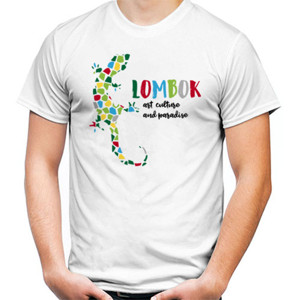 Kaos Lombok is Paradise
