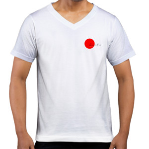 Kaos  Kaos Pria Point V-Neck by Co_mbro