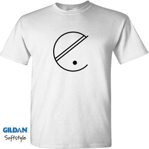 Kaos Kaos Wanita Simple C  V-Neck White Large