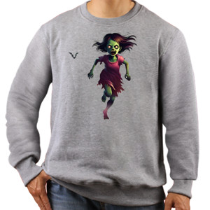 Jaket Sweater Little Zombie Girl