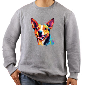 Jaket Sweater Kaos Gambar Anjing 016