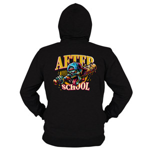 Hoodie Zipper Skull Crew