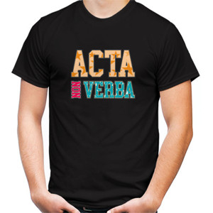 Kaos PERBUATAN BUKAN PERKATAAN | ACTA NON VERBA