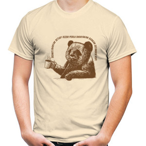 Kaos Sedikit/Banyak Setiap Rezeki Perlu Dirayakan Denga