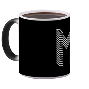 Mug Bunglon Logo huruf M
