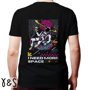 Kaos I Need More Space Streetwear