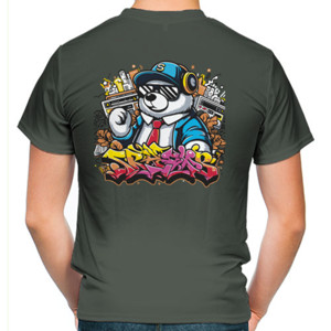 Kaos Premium - Mr. Bear Panda #004