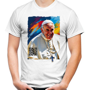 Kaos Pria POPE FRANCIS 009