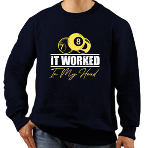 Jaket Sweater Kaos Billiard / Baju Bilyar 160