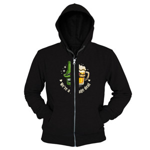 Hoodie Zipper Kamu melengkapi ku