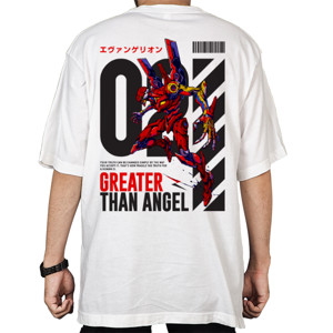 Kaos Oversize Greater Than Angel Evangelion 02 B