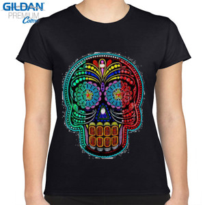 Kaos colourfull skull