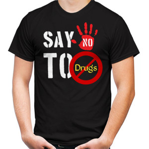 Kaos Pria Say No To Drugs