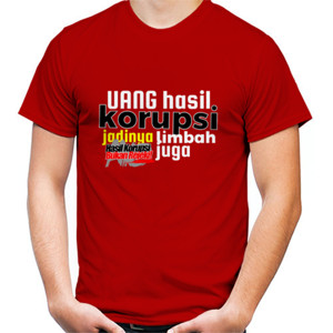 Kaos KAOS PLESETAN KORUPSI