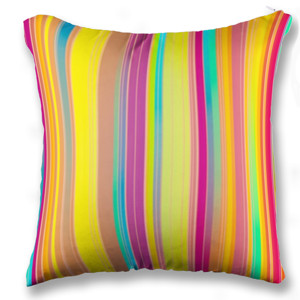 Bantal Stripe Rainbow