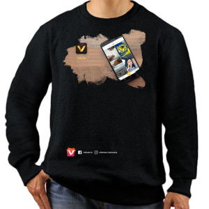 Jaket Sweater KAOS VIDMATE KEREN ABIS