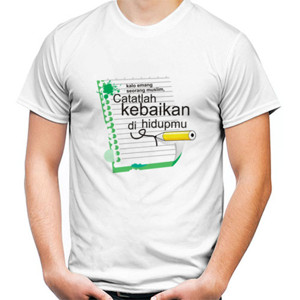 Kaos Design Catatan Kebaikan