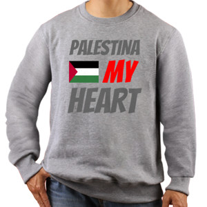 Jaket Sweater ` PALESTINA  MY HEART