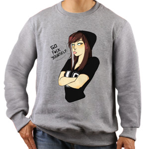 Jaket Sweater Kaos Go Fvck Yourself