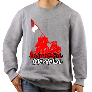 Jaket Sweater Indonesia Merdeka