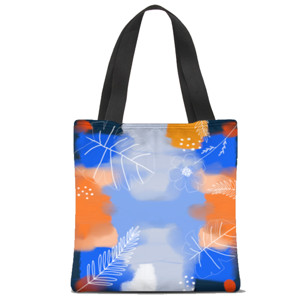 Tas Tote Fullprint Glow garden