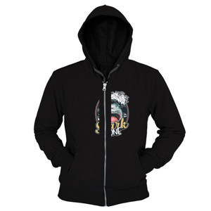 Hoodie Zipper shark zone