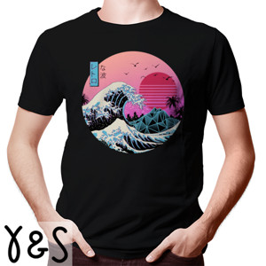 Kaos Jepang Wave