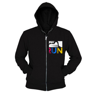 Hoodie Zipper RUN