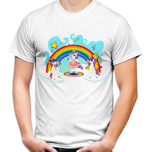 Kaos Rainbow Unicorn