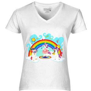 Kaos Rainbow Unicorn