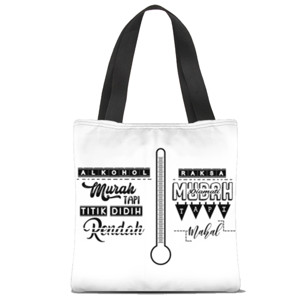 Tas Tote Fullprint TERMOMETER (TOTE BAG)