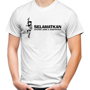 Kaos Selamatkan Lutung Jawa