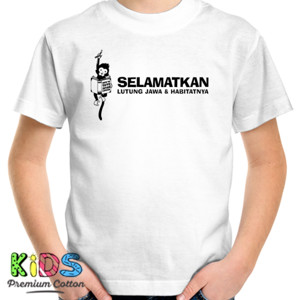 Kaos Selamatkan Lutung Jawa