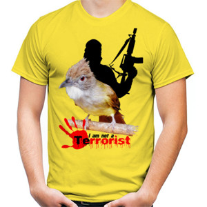 Kaos Burung Cucak Jenggot