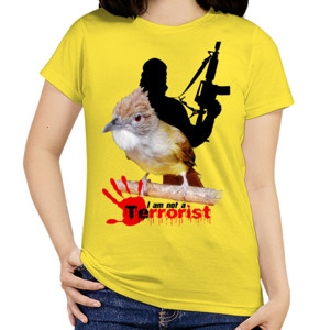 Kaos Burung Cucak Jenggot